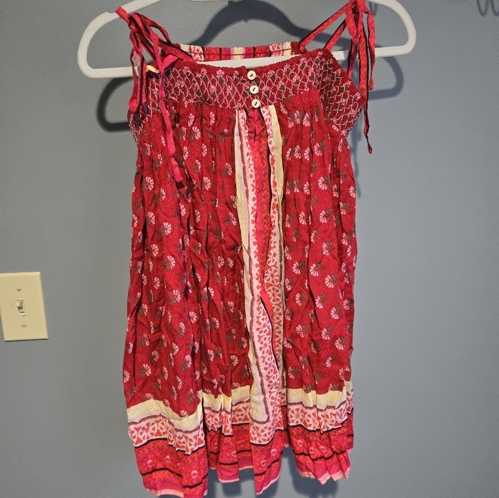 NWT Free People Rute the world Romper -Ruby Combo, Size XSMALL - Picture 4 of 6